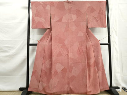 平和屋着物■江戸小紋　寺山存男　寄せ小紋柄　鈴乃屋扱い　正絹　逸品　DABJ5345qa