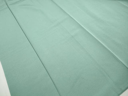 平和屋着物■上質な色無地　薄青色　正絹　逸品　DABJ5346qa