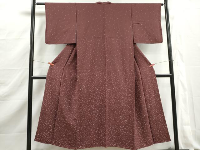 平和屋着物■訪問着　箔散らし文　正絹　逸品　DABJ5353qa