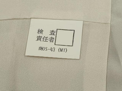 平和屋着物■訪問着　絞り　刺繍　立波地紙枝椿文　金彩　正絹　逸品　DABJ5377qa