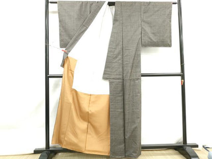 平和屋着物■本場大島紬　100亀甲　総詰め　正絹　逸品　DABJ5388qa