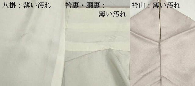 平和屋着物■訪問着　風景花文　暈し染め　正絹　逸品　DABJ5389qa