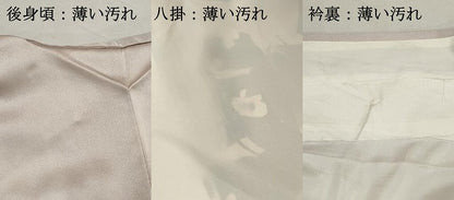 平和屋着物■訪問着　草花文　暈し染め　金彩　正絹　逸品　DABJ5392qa