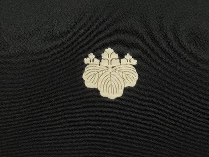 平和屋着物■豪華黒留袖　駒刺繍　花車文　金彩　正絹　逸品　DABJ5403qa