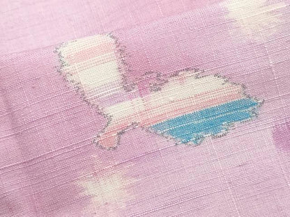 平和屋着物■上質な紬　飛鳥文　暈し染め　鈴乃屋扱い　正絹　逸品　DABJ5407qa