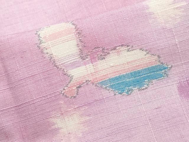 平和屋着物■上質な紬　飛鳥文　暈し染め　鈴乃屋扱い　正絹　逸品　DABJ5407qa
