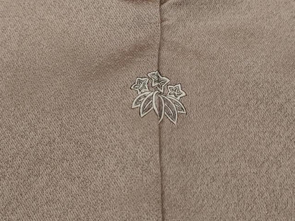 平和屋着物■訪問着　刺繍　道長短冊花文　金銀彩　正絹　逸品　DABJ5421qa