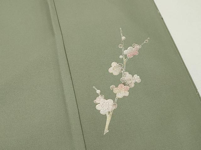 平和屋着物■豪華色留袖　雪輪草花文　枝梅　金銀彩　正絹　逸品　DABJ5424qa