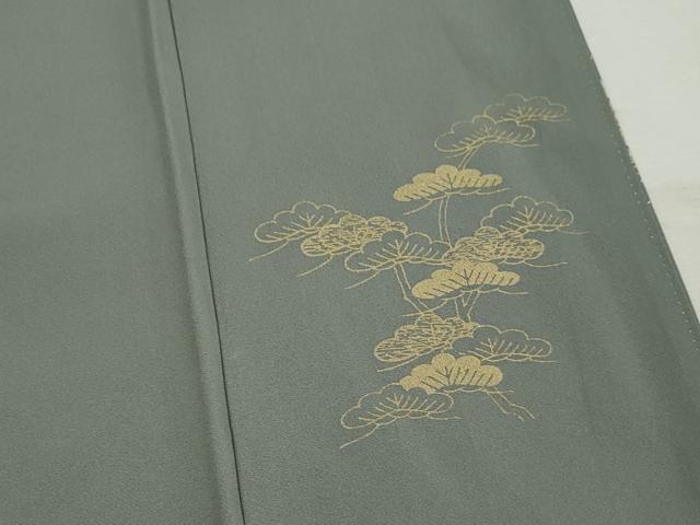 平和屋着物■豪華色留袖　風景枝松花文　金彩　正絹　逸品　DABJ5427qa