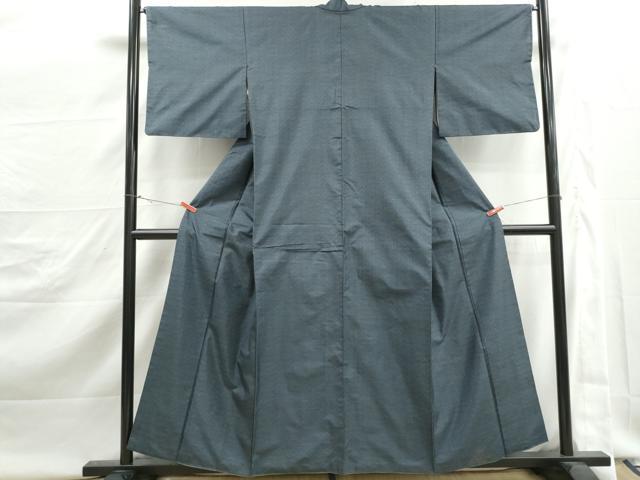 平和屋着物■本場大島紬　網代文　正絹　逸品　DABJ5460qa