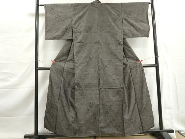 平和屋着物■本場大島紬　風景文　正絹　逸品　DABJ5466qa