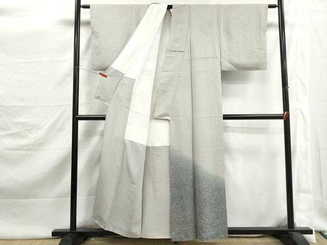 平和屋着物■色留訪問着　霞文　暈し染め　正絹　逸品　DABJ5475qa