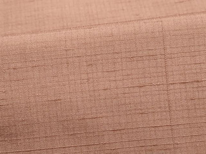 平和屋着物■上質な紬　霞地紋　ときがら茶色　正絹　逸品　DABJ5495qa