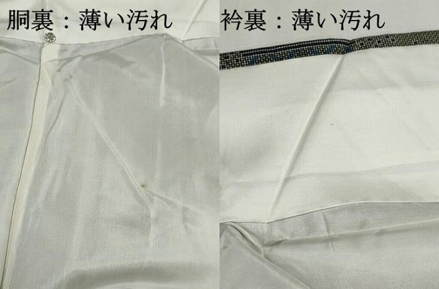 平和屋着物■本場大島紬　7マルキ　雲取り花文　正絹　逸品　DABJ5498qa