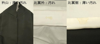 平和屋着物■豪華黒留袖　作家物　風景樹林文　暈し染め　金彩　正絹　逸品　DABJ5546qp