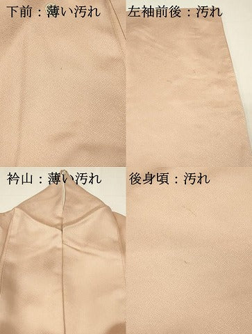 平和屋着物■豪華色留袖　駒刺繍　舞扇花文　金彩　正絹　逸品　DABJ5562qp