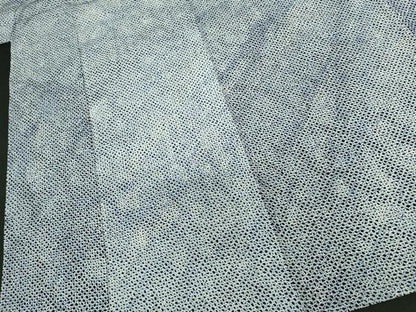 平和屋着物∴夏物　男性　浴衣　有松鳴海絞り　三浦絞り　綿　逸品　DABJ5608qp