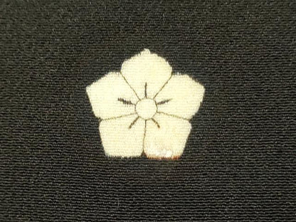 平和屋着物■豪華黒留袖　駒刺繍　亀甲笹竹文　金彩　正絹　逸品　DABJ5652qp