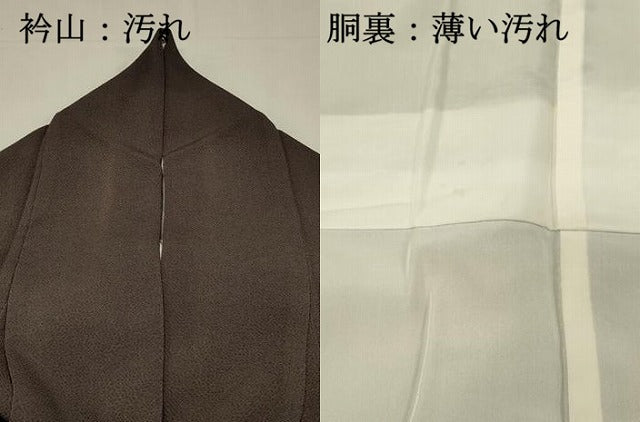 平和屋着物■訪問着　総刺繍　駒刺繍　結び紐花文　金糸　鬼しぼ縮緬　正絹　逸品　DABJ5656qp