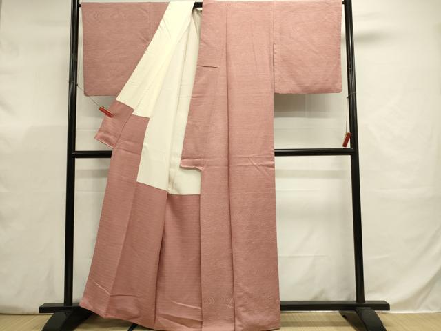 平和屋着物■上質な小紋　作家物　石庭文　竜安寺　正絹　逸品　DABJ5796qp