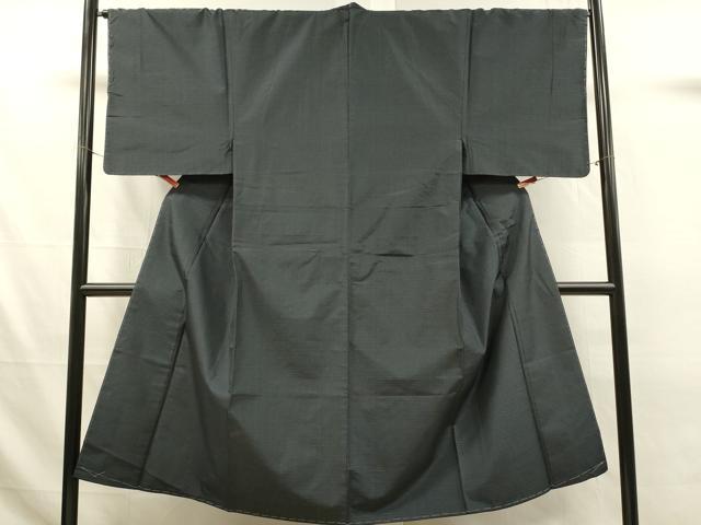 平和屋着物■男性　本場大島紬　格子　正絹　逸品　未使用　DABJ5985qp