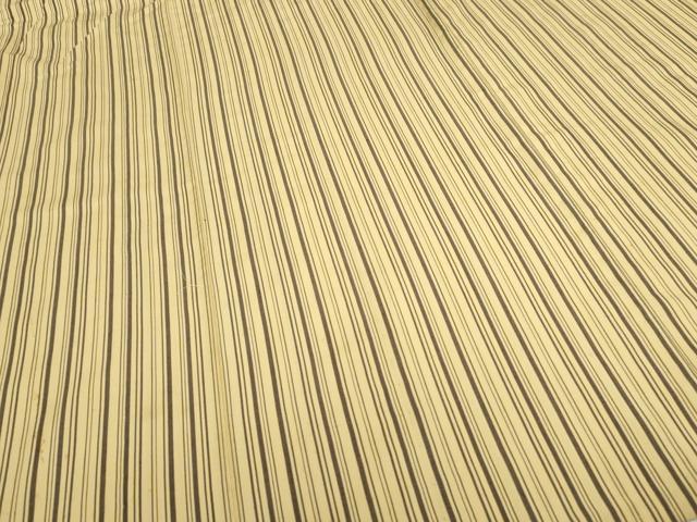 平和屋着物▽上質な紬　単衣　間道　正絹　逸品　DABJ6020sf