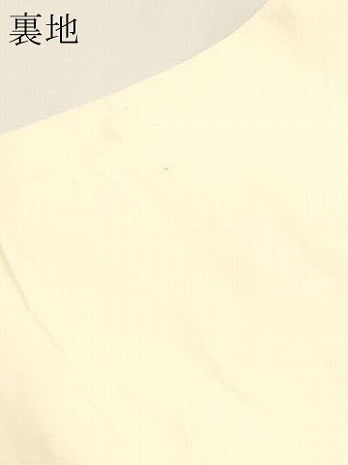 平和屋本店▼六通柄袋帯　唐織　花の波錦箔　純金箔Ｋ24　正絹　逸品　DABJ6051sf