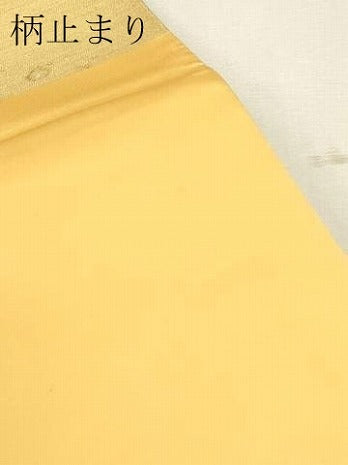 平和屋本店▼六通柄袋帯　唐織　飛鶴花車文　純金箔二重織　正絹　逸品　DABJ6409sf