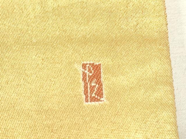 平和屋本店●加賀友禅の巨匠　初代　由水十久　西陣　長嶋成織物　ながしま帯　太鼓柄袋帯　前後　本金箔　瀞金錦　正絹　逸品　DABJ6493sf