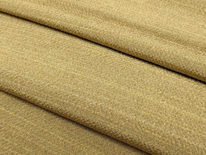 平和屋着物▽上質な小紋　単衣　横段文　鬼しぼ縮緬　正絹　逸品　DABJ6527du
