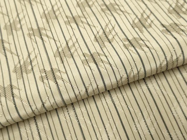 平和屋着物▽米沢　白根沢　涼風　単衣　綟子織　もじり織　燕　正絹　逸品　DABJ6579du