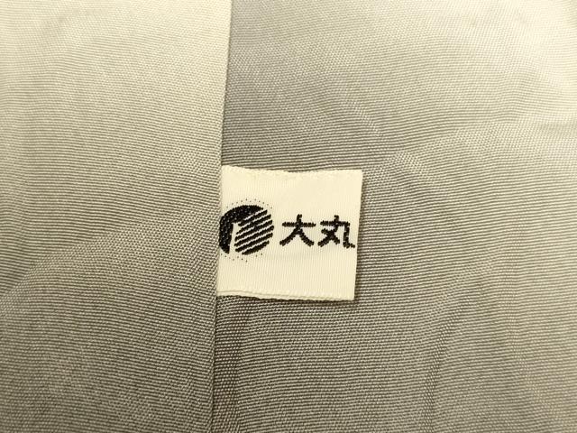 平和屋着物●二代目更甚　江戸更紗　小紋　紬地　更紗花鳥文　大丸扱い　正絹　逸品　未使用　DABJ6687du