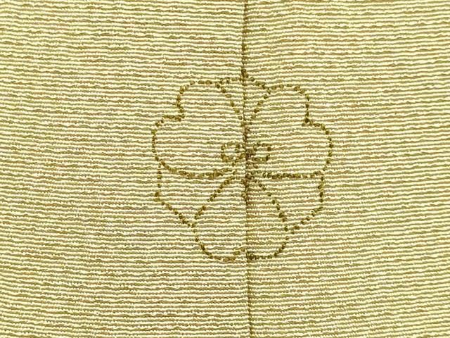 平和屋着物●訪問着　刺繍　松竹梅　暈し染め　金彩　正絹　逸品　DABJ6694du