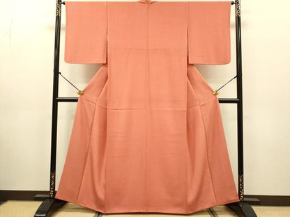 平和屋着物●小紋師　保科信　江戸小紋　行儀　正絹　逸品　DABJ6909du