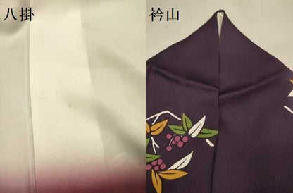 平和屋着物●上質な小紋　南天文　正絹　逸品　DABJ6917du