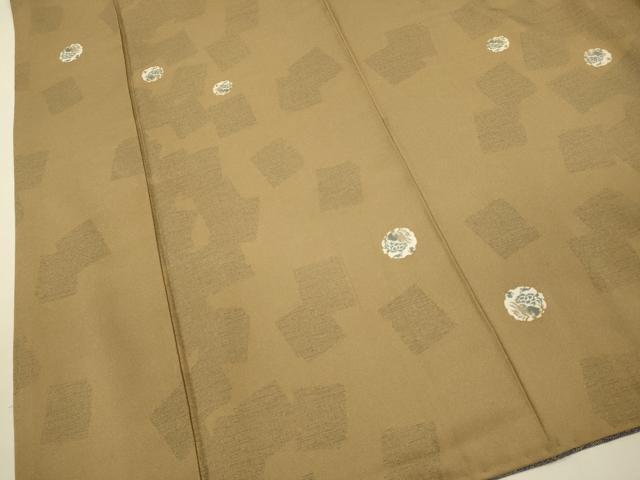 平和屋着物●上質な小紋　兎　正絹　逸品　DABJ6921du
