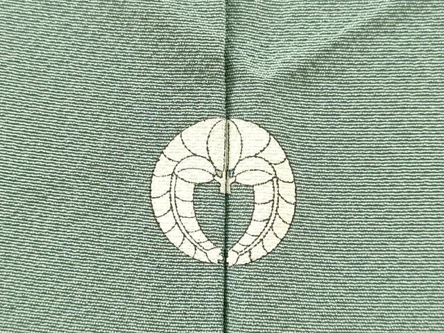 平和屋着物●訪問着　流水花文　暈し染め　金彩　反端付き　正絹　逸品　DABJ6922du
