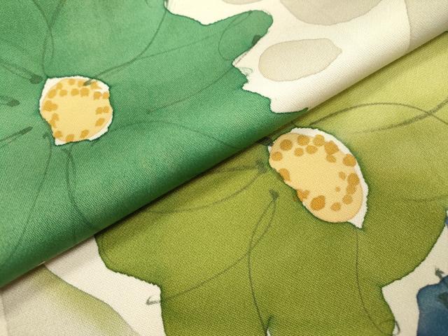 平和屋着物▼上質な小紋　手描き　草花　正絹　逸品　DABJ7041fe