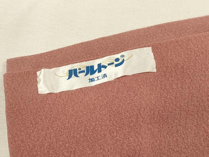 平和屋着物▼中国三大刺繍　スワトウ刺繍　汕頭刺繍　総刺繍　訪問着　檜扇楽器花文　暈し染　正絹　逸品　DABJ7054fe