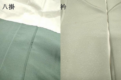 平和屋着物▼訪問着　手描き　樹林文　暈し染　正絹　逸品　DABJ7079fe