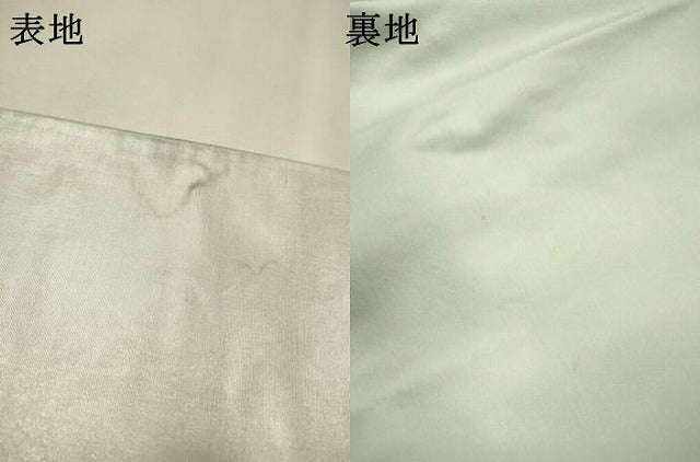 平和屋着物▼太鼓柄袋帯　駒刺繍　総刺繍　草花　金銀糸　正絹　逸品　DABJ7356fe