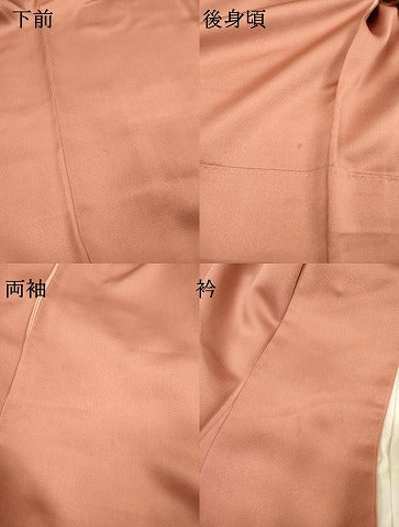 平和屋着物▼訪問着　刺繍　飾花文　正絹　逸品　DABJ7438fe