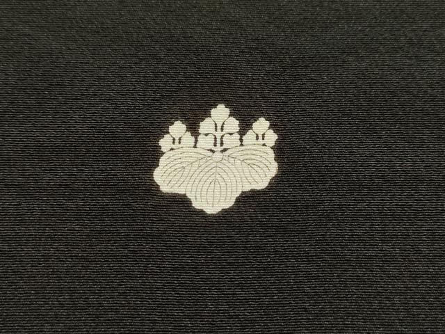平和屋着物●京友禅作家　元橋宏太郎　黒留袖　風景花松文　金彩　正絹　逸品　DABJ7473fe