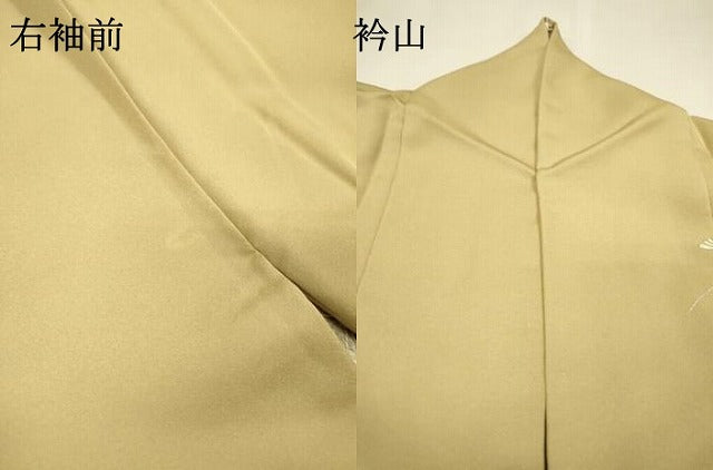 平和屋着物▼訪問着　螺鈿　文箱花文　金銀彩　正絹　逸品　DABJ7474fe