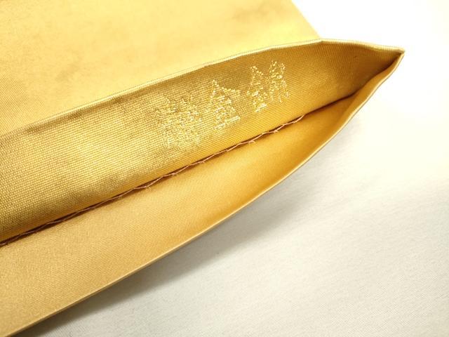平和屋本店●西陣　長嶋成織物　ながしま帯　太鼓柄袋帯　桃花　瀞金錦　本金箔　正絹　逸品　DABJ7511fe