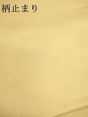 平和屋本店▼六通柄袋帯　唐織　孔雀花文　弐拾四金二重織　正絹　逸品　DABJ7519fe