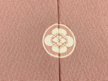 平和屋着物▼中国三大刺繍　スワトウ刺繍　汕頭刺繍　総刺繍　色留袖　正倉院花文　退紅色　正絹　逸品　DABJ7761fe