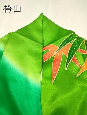 平和屋着物▼訪問着　駒刺繍　松竹梅　暈し染　金彩　正絹　逸品　DABJ7782fe