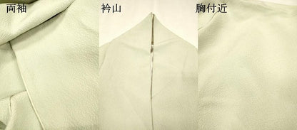 平和屋着物▼中国三大刺繍　スワトウ刺繍　汕頭刺繍　総刺繍　訪問着　水辺風景花文　暈し染　金糸　正絹　逸品　DABJ7783fe
