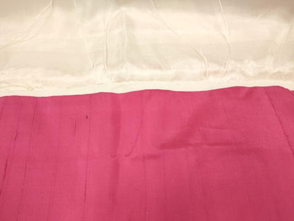 平和屋着物▼小振袖　二尺袖　地紋起こし　笹竹文　暈し染　金糸　正絹　逸品　DABJ7784fe